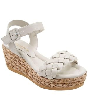 Andre Assous Cecilia Leather Sandal - White