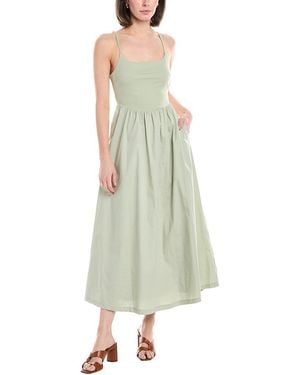 Harper Tank Midi Dress - Green