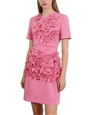 MIRA RICHI Embellished Mini Dress - Pink