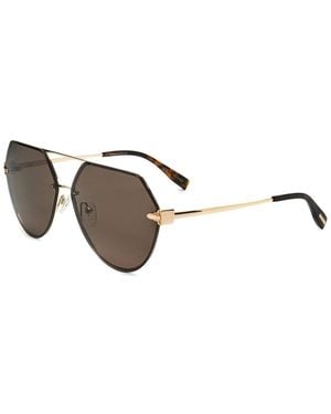 Trussardi Str454fl 004as 63mm Sunglasses - Brown