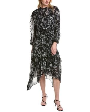 AllSaints Tessa Midi Dress - Black