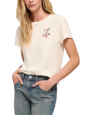 Z Supply Spritz Boyfriend T-Shirt - Natural