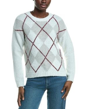 Design History Argyle Jumper - Blue