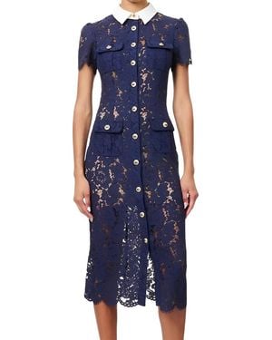 Vincent Shirt Dress - Blue
