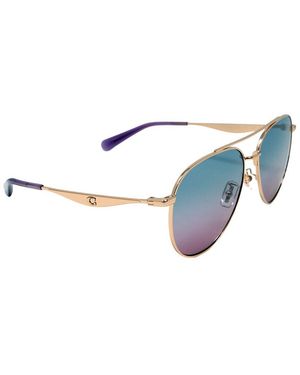 COACH Hc7169 57Mm Sunglasses - Blue