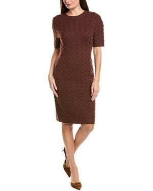 Sharagano Nanette Nanette Lepore Sweaterdress - Brown