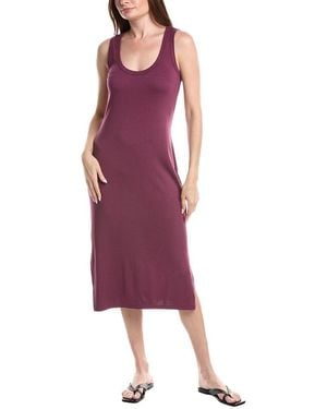 Tommy Bahama Drapey Ponte Midi Dress - Purple