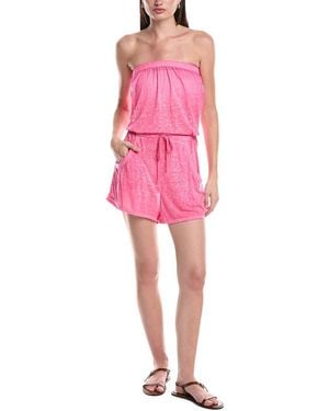Becca Beach Date Romper - Pink