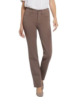 NYDJ Marilyn Incense Straight Leg Jean - Gray