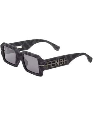Fendi Fe40074U 52Mm Sunglasses - Gray