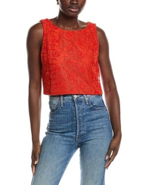 Laundry by Shelli Segal Embroidered Top