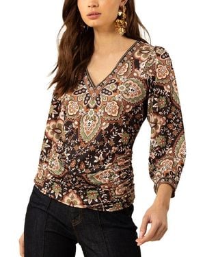 Hale Bob Emelia Top - Brown