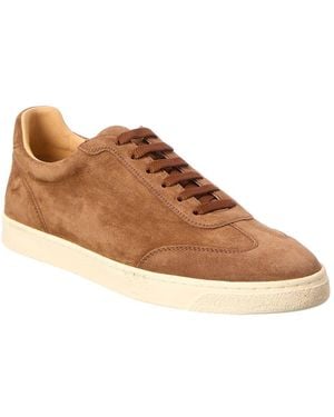 Brunello Cucinelli Suede Trainer - Brown