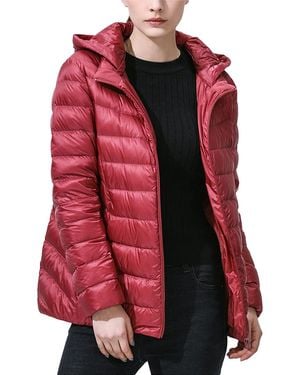 Olivia Taylor Medium Down Jacket - Red