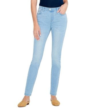 NIC+ZOE Mid Rise Slim Ankle Jean - Blue