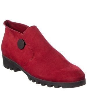 Arche Jimara Leather Bootie - Red