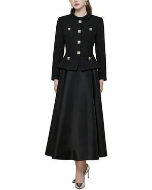 GABRIELA RICH Midi Dress - Black