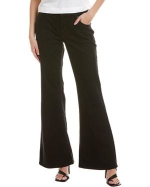 7 For All Mankind Spencer Rinse Flare Jean - Black