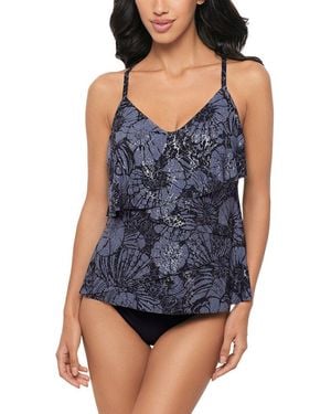 Magicsuit Shell Beach Chloe Tankini - Blue