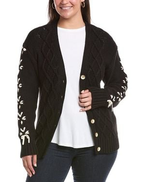 Johnny Was Plus The Anessa Cardigan - Black