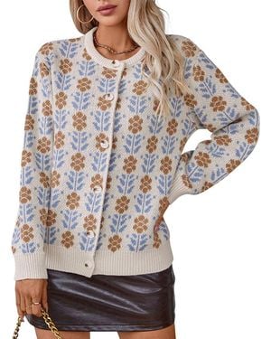 VERA DOLINI Cardigan - Grey