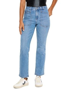NIC+ZOE Demi Boot Pocket Jean - Blue