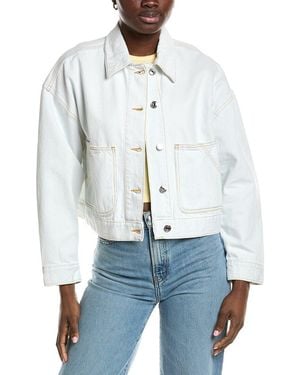 FRAME The Boxy Field Jacket - White