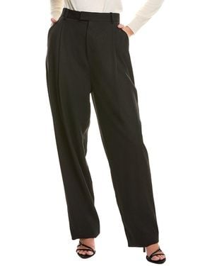 Oscar de la Renta Wool Pant - Black