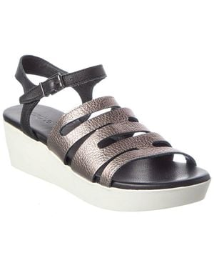 Arche Socsha Leather Sandal - Metallic