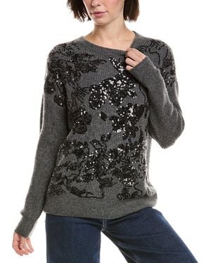 Vince Camuto Sequin Sweater - Black
