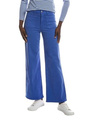 Madewell The Emmy Wide Leg Pant - Blue
