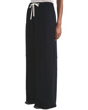 Reiss Lenny Wide Leg Jogger - Blue