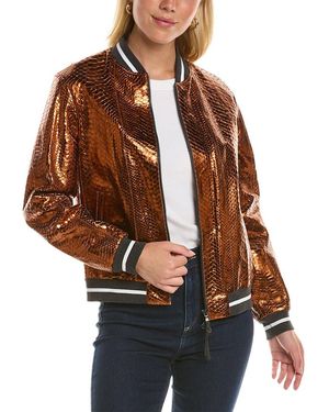 Brunello Cucinelli Leather Jacket - Brown