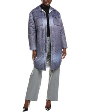 BOSS Papete Outdoor Coat - Blue