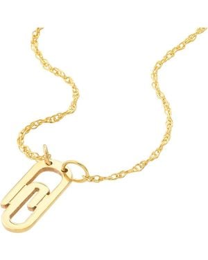 HAWLEY ST 14K Necklace - Metallic