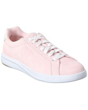 Cole Haan Grand Crosscourt Tennis 2.0 Suede Sneaker - Pink