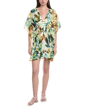 Echo Oasis Butterfly Caftan - Green