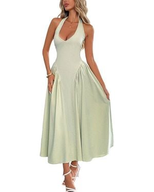 Olivia Taylor Midi Dress - Green