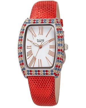 Burgi Burgi Watch - Red