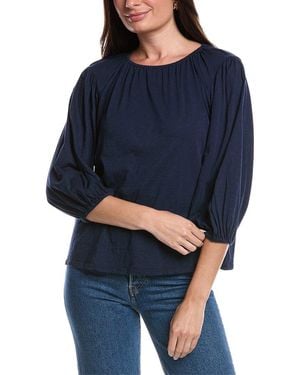 Velvet By Graham & Spencer Julie Top - Blue