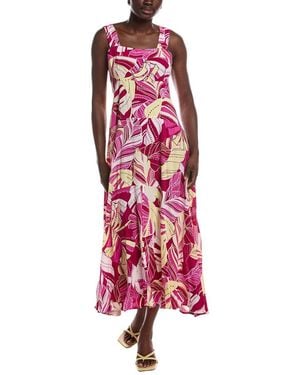 Vince Camuto Thick Strap Maxi Dress - Red
