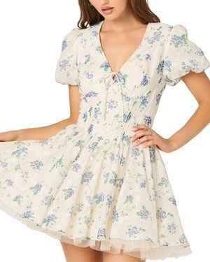 Astr Sommer Mini Dress - Natural