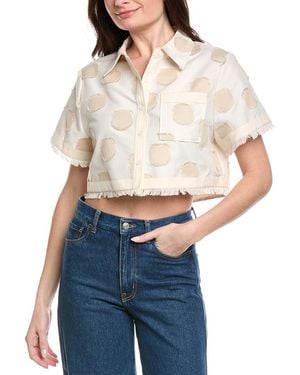Jonathan Simkhai Topanga Shirt - Blue