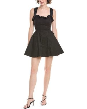 Free People Midnight Magic Mini Dress - Black