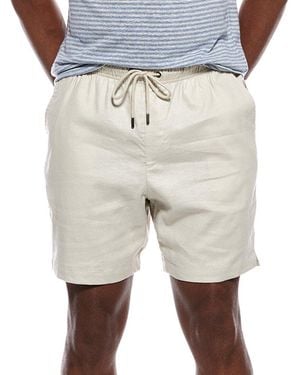 Onia Stretch Linen-Blend Short - Natural