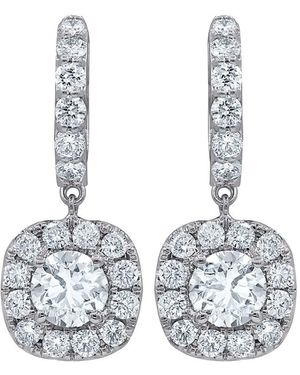 Diana M. Jewels Fine Jewellery 18k 1.50 Ct. Tw. Diamond Earrings - Multicolour