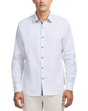 Robert Graham Camden Woven Shirt - Blue