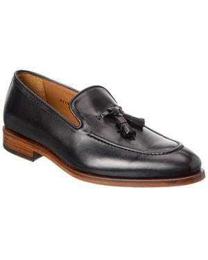 Antonio Maurizi Tassel Leather Loafer - Black