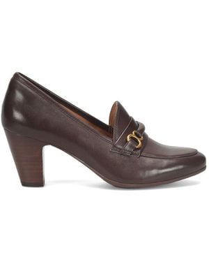 Söfft Leona Leather Dress - Brown