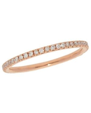 Nephora 14K Rose 0.30 Ct. Tw. Diamond Eternity Ring - White